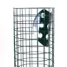 Lot de 5 pièges tube à lapins et furets en metal Ø 15 cm x longueur 60 cm