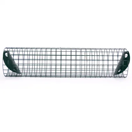 Lot de 5 pièges tube à lapins et furets en metal Ø 15 cm x longueur 60 cm