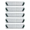 Lot de 5 pièges tube à lapins et furets en metal Ø 15 cm x longueur 60 cm