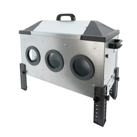 Mangeoire Robust® en Acier Galvanisé - 18kg avec Ouvertures Intelligentes