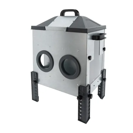 Mangeoire Robust® OLBA - Distributeur galvanisé 16kg pour volailles