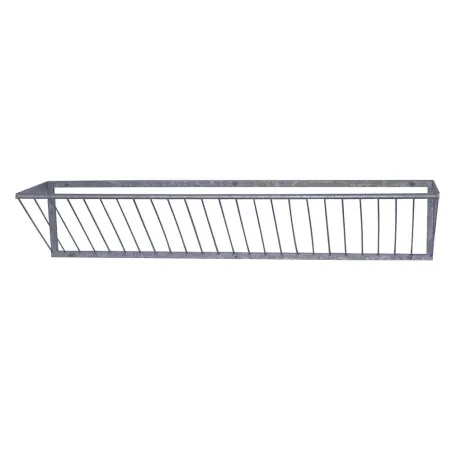 Râtelier à foin pour veaux métal galvanisé fixation murale 5 veaux