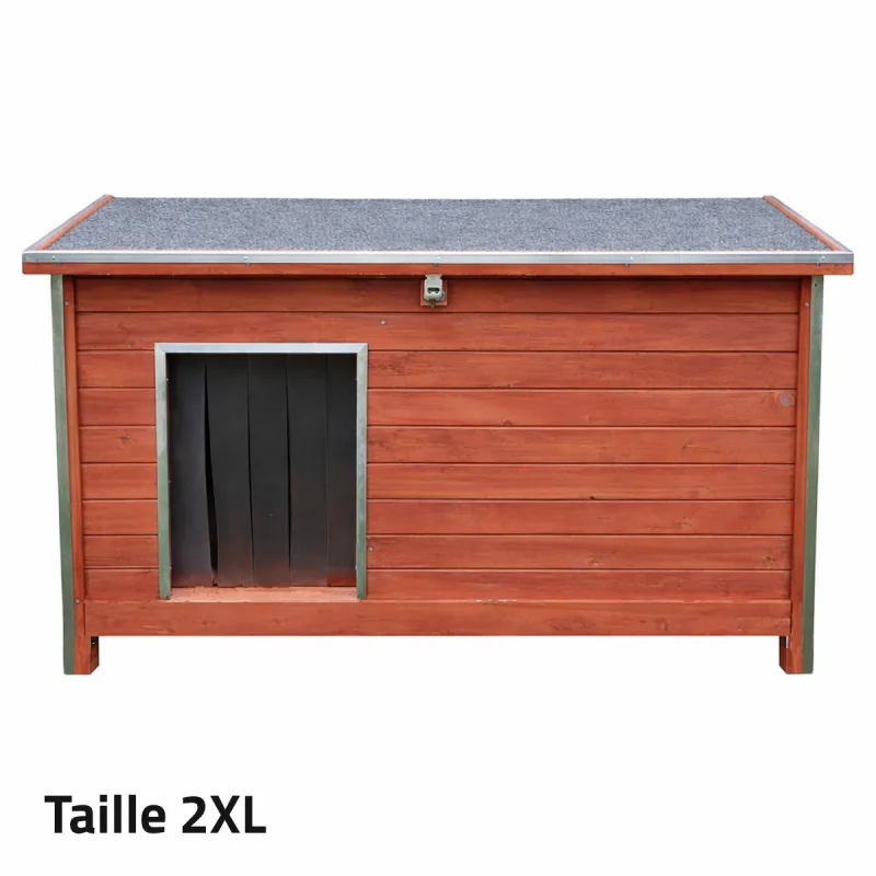 Niche en bois haute isolation 160x75x75cm - Épicéa 3 couches