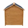 Niche chien en bois chalet taille L 83 x 87 x 101 cm