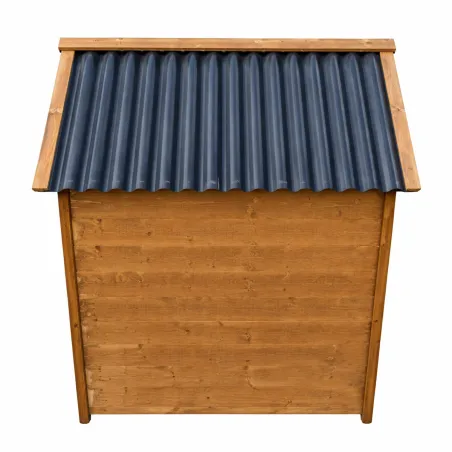Niche chien en bois chalet taille L 83 x 87 x 101 cm