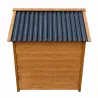 Niche chien en bois toit type chalet taille S 71 x 77 x 76 cm