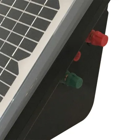 Poste électrificateur solaire SC25 tension 6200 v accu intégré