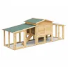 Poulailler Villa Cocotte en Pin Traité - Jusqu'à 4 Poules