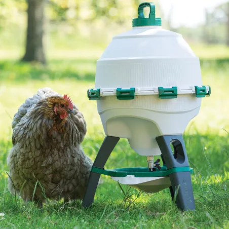 Abreuvoir sur pieds Olba Optimus plastique 25L réservoir démontable