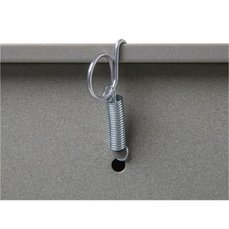 Grand poulailler métal galvanisé 3/4 poules 200X80X120 cm