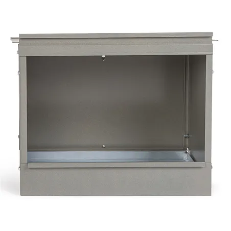 Grand poulailler métal galvanisé 3/4 poules 200X80X120 cm