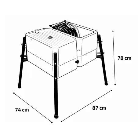 Plumeuse humide pour cailles Esterina 24 doigts - NOVITAL