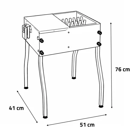 Plumeuse humide Piumina cailles 36 doigts River Systems