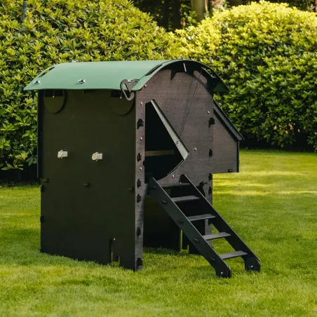 Poulailler surélevé en plastique recyclé 5 à 9 poules