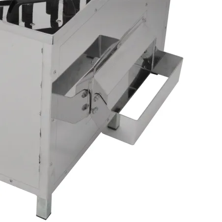 Plumeuse professionnelle Cylindra inox 144 doigts 0,75kW River Systems