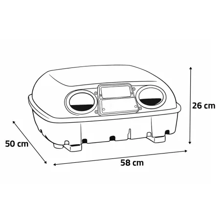 Couveuse semi automatique 49 oeufs Egg tech 49