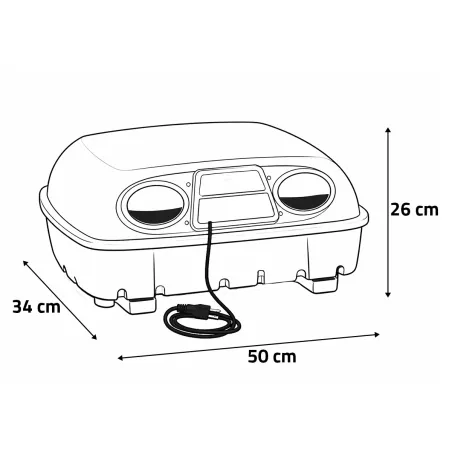 Couveuse automatique River Systems Egg Tech 24 œufs – incubation précise