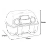 Couveuse semi automatique 12 oeufs (River System Egg Tech 12)