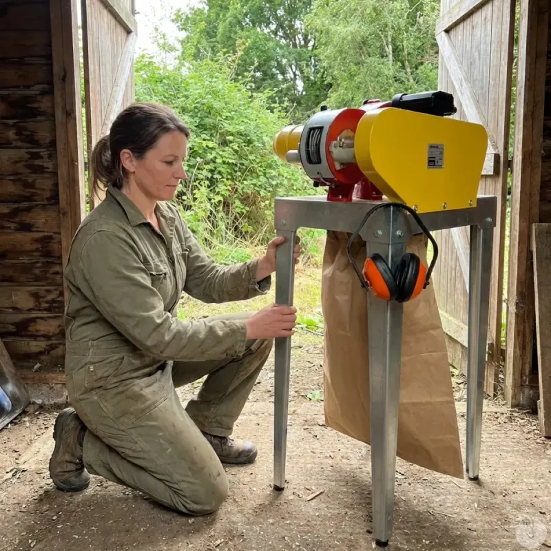 Plumeuse à sec SENESI® Junior prête à installer