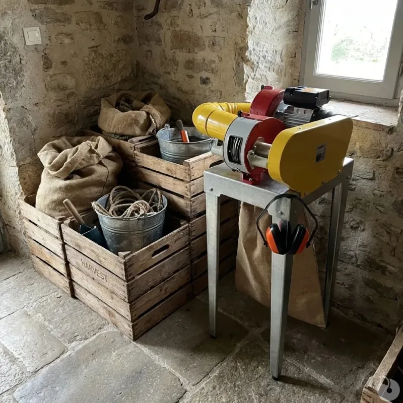 Plumeuse à sec SENESI Junior pour petit élevage