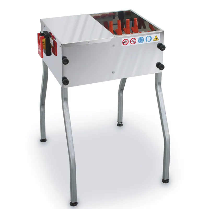 Plumeuse humide Piumina inox 24 doigts – 40 volailles/heure