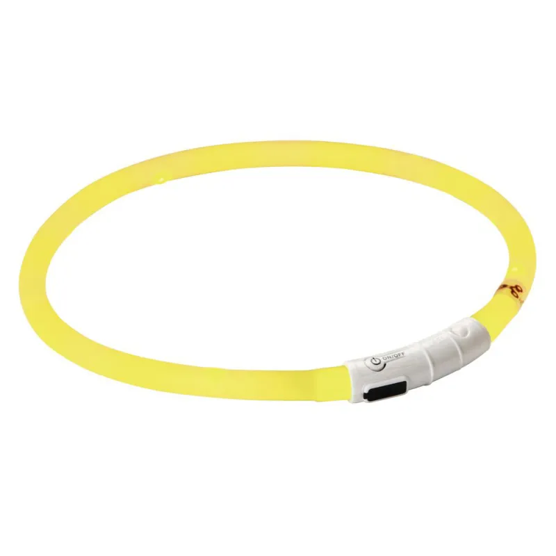 Collier pour chien à LED rechargeable USB