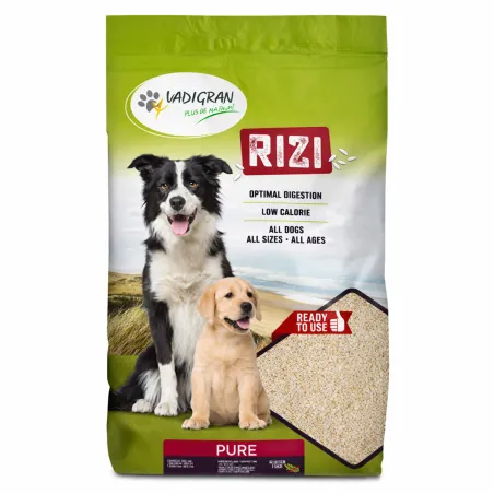 Riz soufflé pour chien