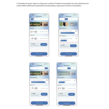 Portier automatique solaire télécommande et application Smartphone