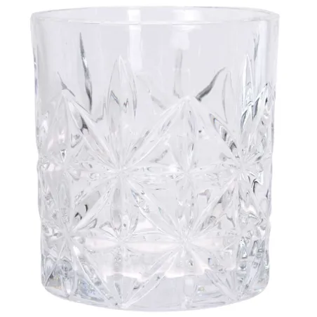 4 Verres Transparents 230ml - 228g Chacun