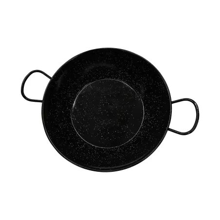 Poêle profonde émaillés poignées acier laminé Ø36cm