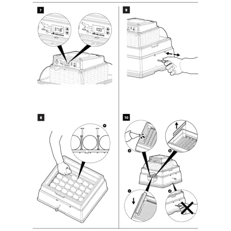 Couveuse semi-automatique Novital Covatutto 24 Eco