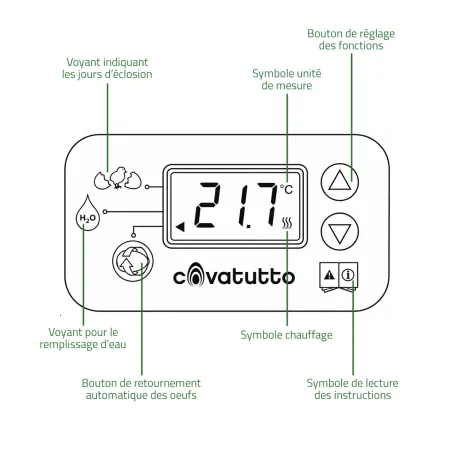 Couveuse automatique Novital Covatutto 16L Pro