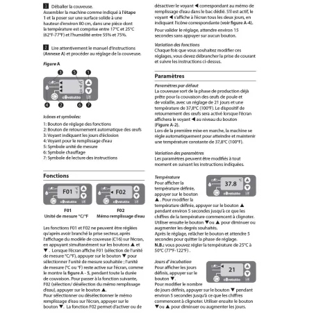 Couveuse automatique Novital Covatutto 16L Pro