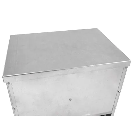 Mangeoire à trémie anti-nuisible tôle galvanisée 14 ou 23 kg