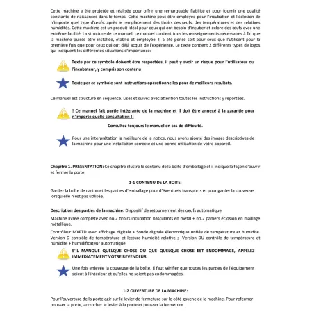 Couveuse Automatique DUC 70 Maino® - 70 Œufs - Thermostat Précis et Retournement Automatique