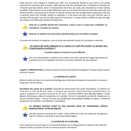 Kit couveuse évo 2 tiroirs poule + 2 paniers + humidificateur