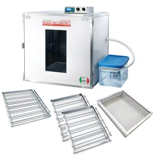 Kit couveuse évo 1 tiroir poule + 2 oie + panier + humidificateur