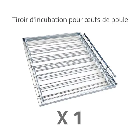 Kit couveuse évo 1 tiroir poule + 2 oie + panier + humidificateur