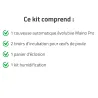 Kit couveuse évo + 2 tiroirs poule + 1 panier + humidificateur