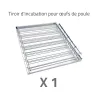 Kit couveuse évo 2 tiroirs poule oie 1 panier + humidificateur