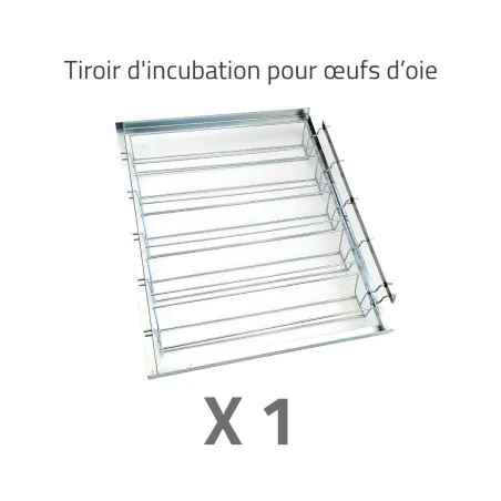 Kit couveuse évolutive + 1 tiroir +1 panier + 1 tiroir oie