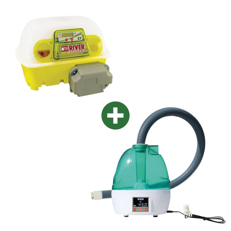 Couveuse automatique ET Biomaster SUPER 12 + Nebula | Pack 12 œufs