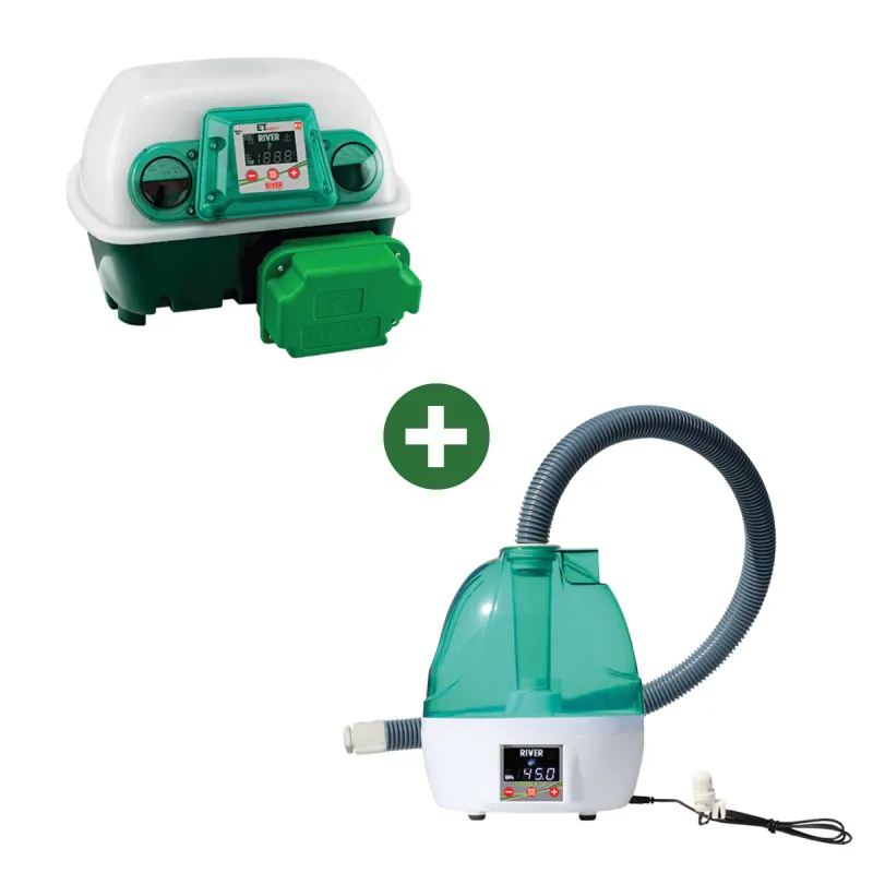 Couveuse auto SUPER 12 + humidificateur Nebula