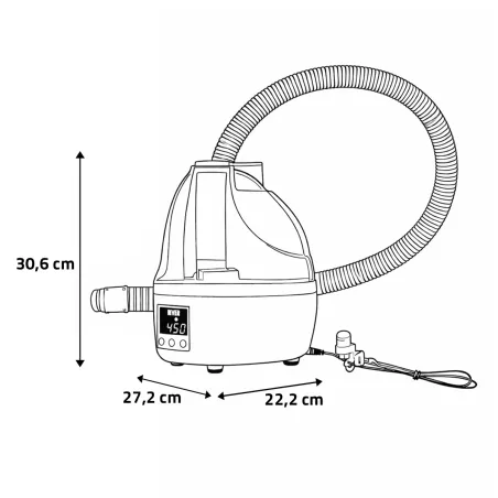 Couveuse auto SUPER 12 + humidificateur Nebula