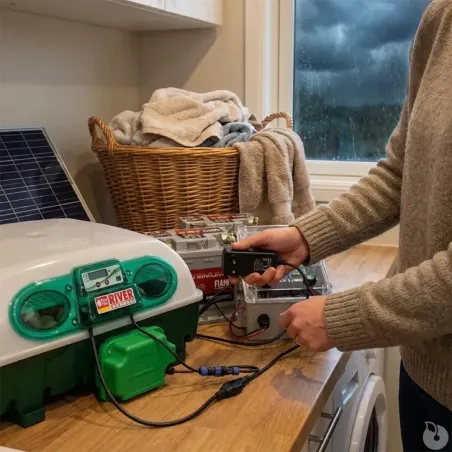 Kit solaris couveuse ET EGG TECH® 49 + module énergie autonome