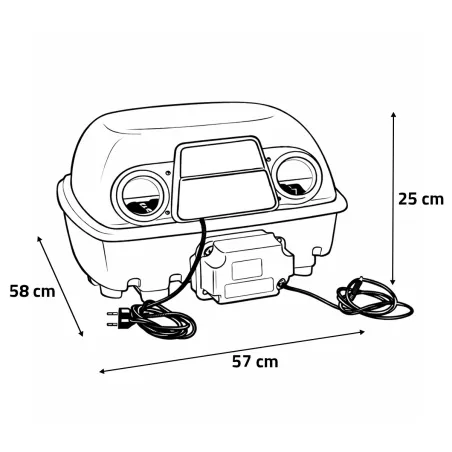Couveuse 24 œufs Biomaster avec humidificateur Nebula – River Systems