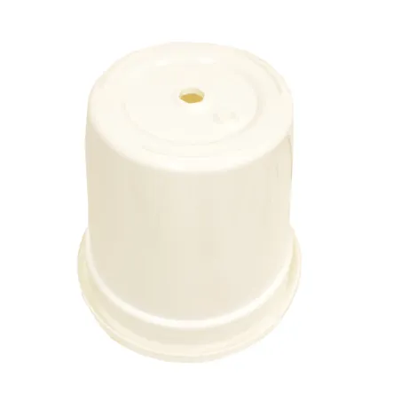 Abreuvoir seau à anse blanc et vert contenance 18 L Olba