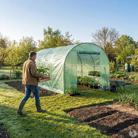 Serre de jardin 12 m² - Structure jardinage extérieur