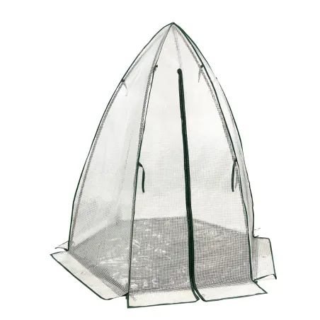 Serre d'hivernage dôme transparente protection plantes hiver