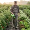 Épandeur à main sortie éventail 2000 ml couvercle et poignée pratique